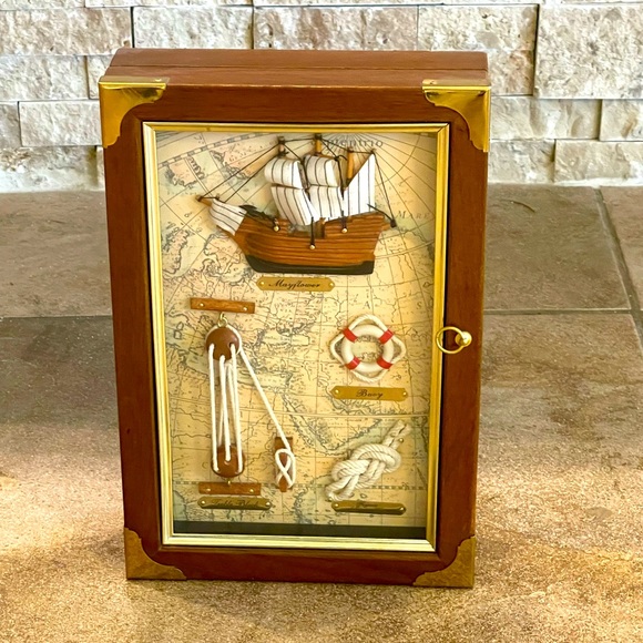 NAUTICAL THEME SHADOW FRAME - Picture 1 of 3